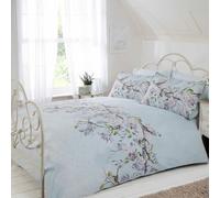 Rapport Home Eloise Floral Blue King Duvet Cover Set