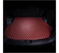 ELOKO Leather Car Boot Mat for BMW i4 G26 2021+, Waterproof Anti-Scratch Non-Slip Trunk Pad, Cargo Tray Protector Liners Accessories,Wine Red