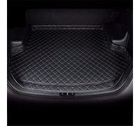 ELOKO Leather Car Boot Mat for Porsche Cayenne E-Hybrid 2015-2020 2021 2022, Waterproof Anti-Scratch Non-Slip Trunk Pad, Cargo Tray Protector Liners Accessories,Black-1