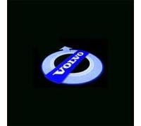 ELOMAS 2/4 PCS Puddle Lights Car Door Logo Projector Lights for Volvo V40/V40CC 13 V60 12 S60/S60L 14 S80/S80L 13 XC60 14 XC90 12 Accessories, Ultra-Bright Welcome Lights,B-2