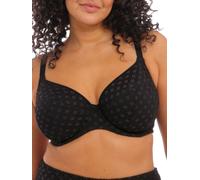 Elomi Swim Bazaruto Underwired Plunge Bikini Top (36G, Black)