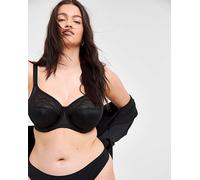 Elomi Cate Full Cup Wired Bra Black Black 34F