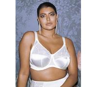 Elomi Women's Cate Underwire Full Cup Banded Bra Coverage,White,46FF