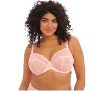 Elomi Women's Charley Stretch Lace Underwire Plunge Bra, Ballet Pink, 46DD