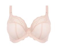 Elomi Women's Charley Stretch Lace Underwire Plunge Bra, Ballet Pink, 36HH