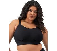Elomi Downtime Non Wired Bralette- Black, Black, Size 42H, Women Black