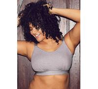Elomi 301417 Downtime Bralette Bra Grey Marl