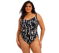 Elomi Echo Shell Non Wired Swimsuit - Black - 40F/FF