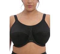 Elomi womens Full Coverage Sport Sports Bra, Black, 44GG