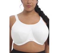 Elomi Women's Energise Full Cup Side Support Sports Bra in White | Size: 42H Elomi White 42H