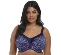 Elomi Energise Underwired Sports Bra - Navy Geo - 42H