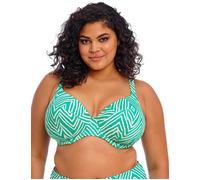 Elomi Fiji Falls Bikini Top Plunge Non Padded Underwired Womens Swimwear 802602