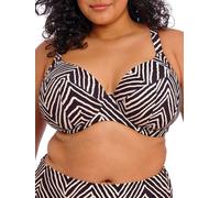Elomi Fiji Falls Bikini Top Plunge Non Padded Underwired Womens Swimwear 802602