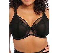 Kintai Underwired Plunge Bra Elomi Black 38JJ