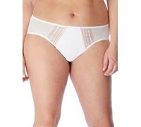 Elomi Women's Matilda Sheer-Backed Briefs, White, Large