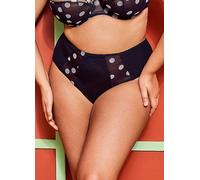 Elomi Women's Matilda Full Brief, Black Dot, XL