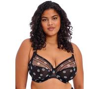 Elomi Matilda Underwired Plunge Bra (38E, Black dot)