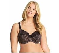 Elomi Women's Morgan Underwire Banded Bra, Black, 38HH
