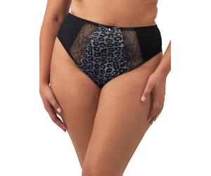 Elomi Morgan High Leg Brief Plus Size Underwear Knickers Lace Lined Lingerie