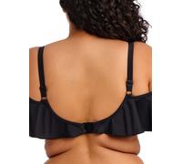 Elomi Womens Plain Sailing Bikini Top - Black Polyamide - Size 42GG