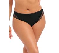 Elomi Brazilian Brief Priya – Stretch, Low-Rise Mesh – Black