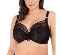 Elomi Priya Underwired Plunge Bra (38F, Black)