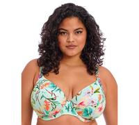 Elomi Sunshine Cove Plunge Bikini Top - Aqua - 38F