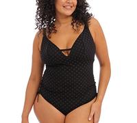 Elomi Swim Bazaruto Non Wired Plunge Swimsuit (42H/HH, Black)