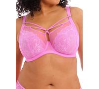 Elomi Women's Brianna Strappy Underwire Plunge Bra, Pink, 36JJ US