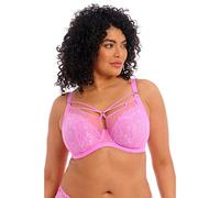 Elomi Women's Brianna Underwire Plunge Bra, Opaque, Very Pink, 44F