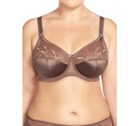 Elomi Womens Cate Bra Side Support Full Cup Underwired - Brown Polyamide - Size 40F