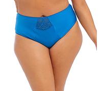 ELOMI Women's Cate Embroidered Full Coverage Brief Bikini Style Underwear, tunis, XL