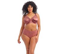 ELOMI Women's Cate Slip Embroidered Full Coverage Bikini Style Underwear (Pack of 1)