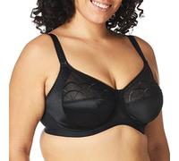 Elomi Cate Underwired Full Cup Banded Bra, Black, Size 46, Women Black