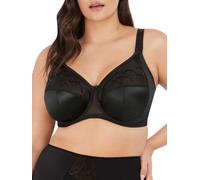 Elomi Cate Underwired Full Cup Banded Bra - Black, Black, Size 42, Women Black