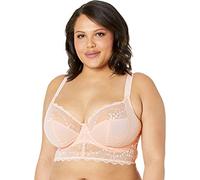 Elomi Charley Bralette Underwired Longline Side Support Plunge Lace Bra 4381