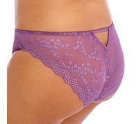 Elomi Women's Charley Mid-Rise Brazilian Brief Bikini Style Underwear, Pansy, M Plus