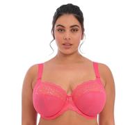 ELOMI Women's Charley Neckline Stretch Lace Plunge Bra Honeysuckle, 38D