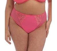 Elomi Women's Charley Waist High Cut Leg Brief Bikini Style Underwear, Honeysuckle, XXL