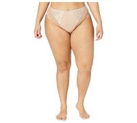 Elomi Women's Charley Waist High Cut Leg Brief, Fawn, Medium
