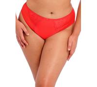 Elomi Women's Charley Waist High Leg Brief Bikini Style Underwear, Salsa, M Plus