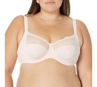 ELOMI Women's El4111 Full Coverage Bra, Opaque, Ballet Pink, 34K US