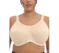Elomi Women's Energise Full Cup Side Support Sports Bra in Nude | Size: 36DD Elomi Nude 36DD