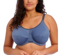 Elomi Women's Energise Sports Bra: High Impact Support. Non-Compression Design, Racerback Option. UK k, Us Sizes D-o, Opaque, Vintage Denim, 32HH