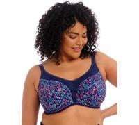 Elomi Womens Energise Sports Bra - Blue Nylon - Size 38FF
