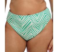 Elomi Women's Fiji Falls Mid Rise Bikini Brief Bottoms, Marine, 18 Plus