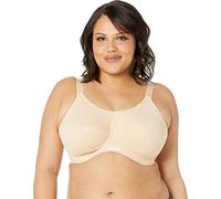 Elomi womens Full Coverage Sport Sports Bra, Beige, 34GG