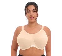 Elomi womens Full Coverage Sport Sports Bra, Beige, 36FF