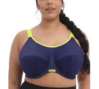 Elomi womens Full Coverage Sport Sports Bra, blue, 44FF