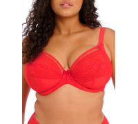 Elomi Womens Kendra Plunge Bra - Red Polyamide - Size 32GG